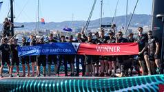 El Team New Zealand hace historia al conquistar su tercera America's Cup consecutiva+