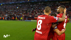 Gol de Diabv (2-0) en el Bayer Leverkusen 2-0 Atlético de Madrid