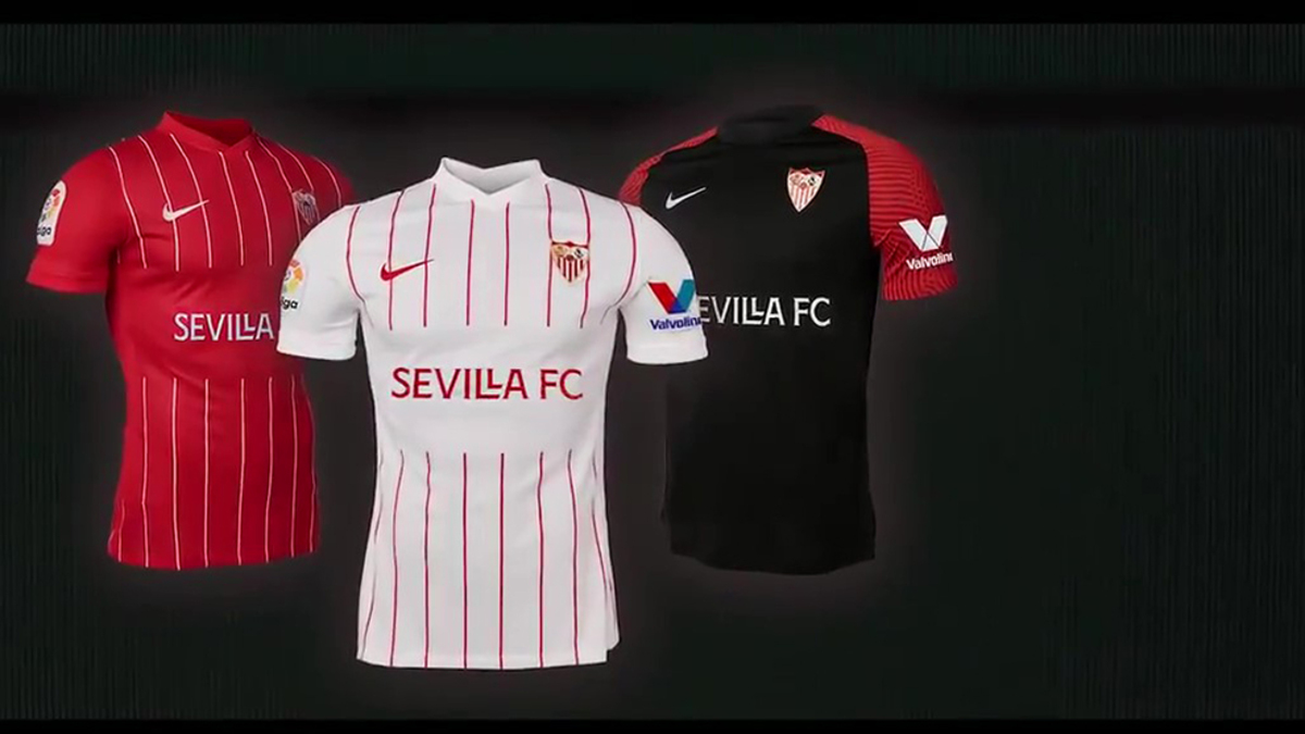 Sevilla FC: Así son las camisetas del Sevilla para la temporada 2021-22 |