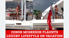 Conor McGregor shows off his exclusive luxury lifestyle on vacation