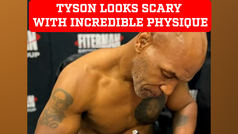 Mike Tyson looks scary with incredible physique transformation ahead of Jake Paul fight.