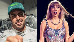 Taylor Swift lanza una indirecta a Aston Martin y Fernando Alonso responde