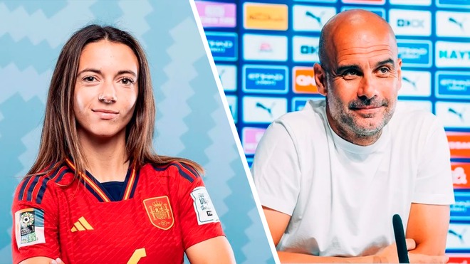 Pep Guardiola considera a Aitana Bonmatí como "la Iniesta en chica"