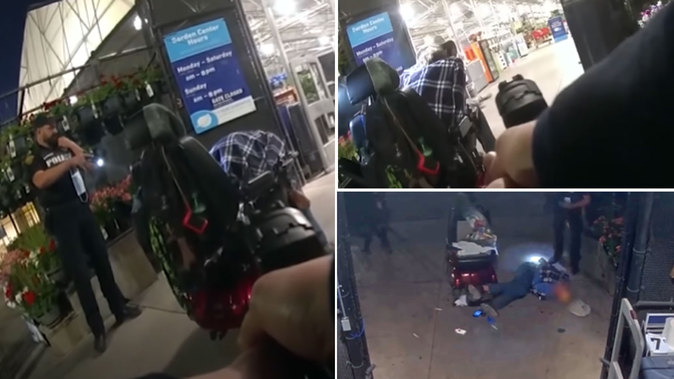 tucson walmart shooting tucson police officer who shot man in wheelchair multiple times in back is fired marca