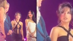 Thalia y Becky G: Se viraliza video entre las cantantes durante los Latn American Music Awards
