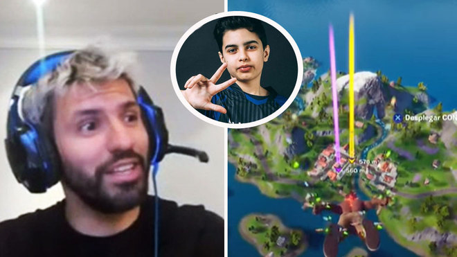 Fortnite: El 'Kun' Agüero alucina tras salvarle la vida a ...