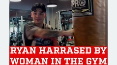 Ryan Garcia felt harassed by a woman