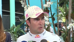 Checo Prez tras sprint del GP de Miami: "Ests al lmite de sobrecalentar los neumticos"