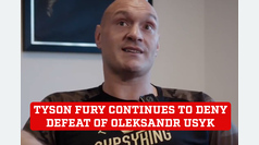 Tyson Fury continues to deny defeat of Oleksandr Usyk