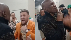 Conor McGregor's 'hectic' backstage encounter with Floyd Mayweather Sr. after Davis vs Garcia fight