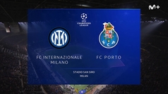 Champions League (Octavos, ida): Resumen y goles del Inter 1-0 Porto