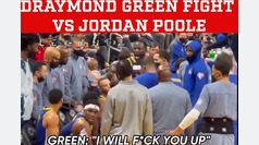 Leaked video of Draymond Green trying to fight Jordan Poole