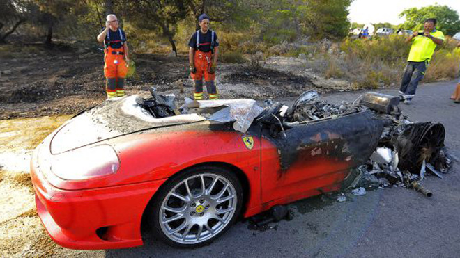 Five Footballers Who Have Destroyed Their Ferrari S