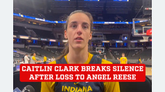 Caitlin Clark, upset, breaks the silence after losing to Angel Reese in the WNBA