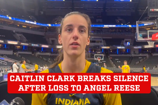 Caitlin Clark, upset, breaks the silence after losing to Angel Reese in ...