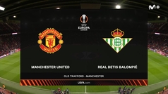 Uefa Europa League (Octavos de final, ida): Resumen y goles del Manchester United 4-1 Betis