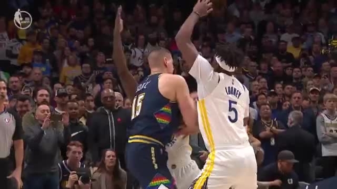 PlayOffs NBA 2022: Draymond Green's brutal eye picket to Nikola Jokic that caused the fight of the night in the NBA