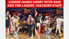 LeBron James throws the courage of his life in game 4 of Lakers vs. Nuggets