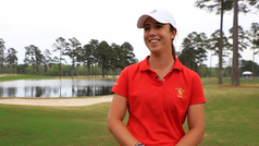 Julia López Ramírez, en un Masters de Augusta de récord para el golf español