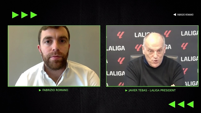 Tebas: "Los dueños de la Premier han dicho 'ya basta de perder dinero"
