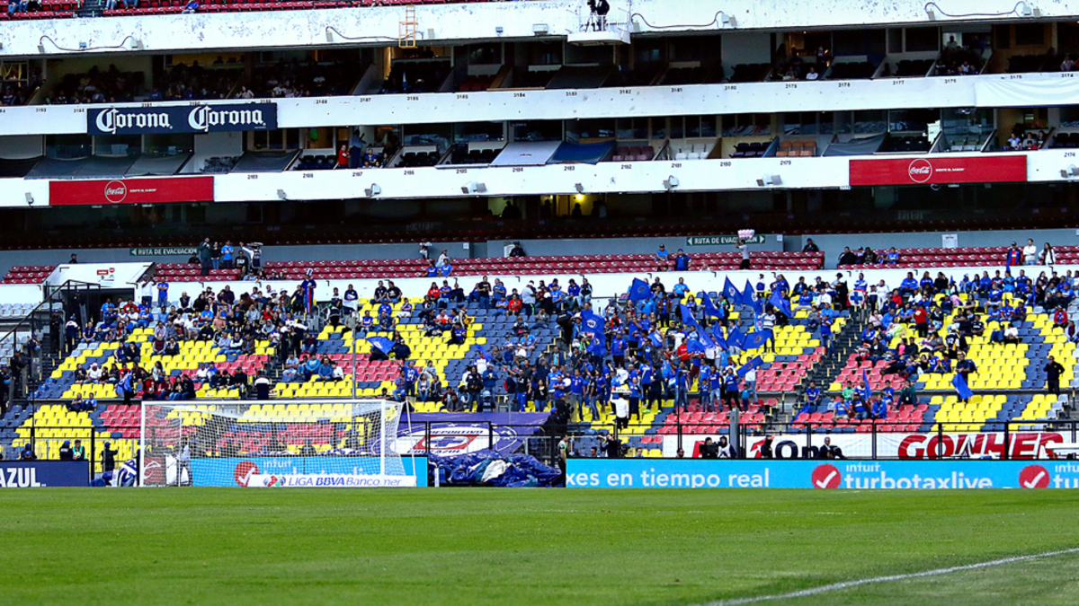 Los aficionados de Cruz Azul se olvidan del Estadio Azteca - MarcaTV