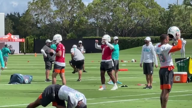 Dolphins' Tua Tagovailoa promises team will be better from loss