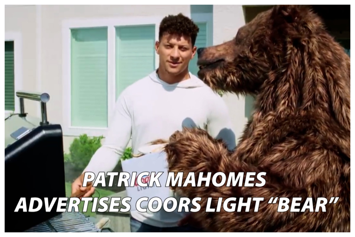 Patrick Mahomes' Coors Light admission is absolute gold