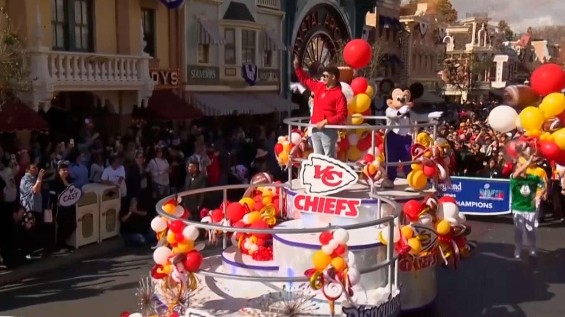 Inside Kansas City Chiefs' wild Super Bowl parade as 'drunk' Patrick Mahomes  downs cans, NFL, Sport