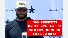 Dak Prescott reflects on NFL career and future with the Dallas Cowboys