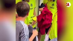 Todos queran una camiseta de Thiago Messi: el genial gesto del hijo de Leo