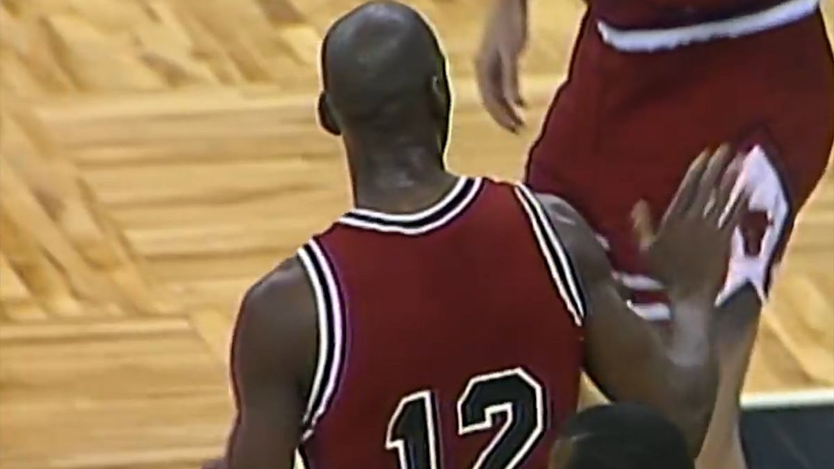 The time Michael Jordan wore No. 12