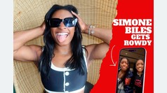 Simone Biles gets rowdy with her sister Adria in  viral TikTok video