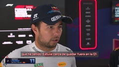 Checo Prez y su dura autocrtica en el GP de China: "Es la peor clasificacin que he tenido"