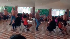 Video viral de show de strippers en evento pol�tico para mujeres por una alcald�a en Michoac�n