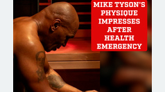 Mike Tyson's impressive physique after health emergency ahead of fight with Jake Paul