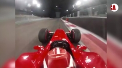 Espectacular vídeo de Leclerc con el F2003 de Michael Schumacher