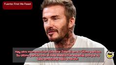 La ancdota de Beckham con Zidane en su ltimo partido: "Pap, 'Zizou' me acaba de decir esto..."