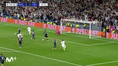 Gol de Benzema (p.) (3-1) en el Real Madrid 3-1 Manchester City
