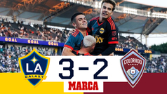 Riqui Puig scores and the Angelinos win I LA Galaxy 3-2 Colorado I Highlights and goals I MLS