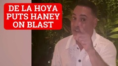 Oscar De La Hoya puts Devin Haney on blast and defends Ryan Garcia