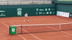 Diego Forln, del ftbol al tenis con el mismo xito
