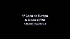 Primera Copa de Europa del Real Madrid
