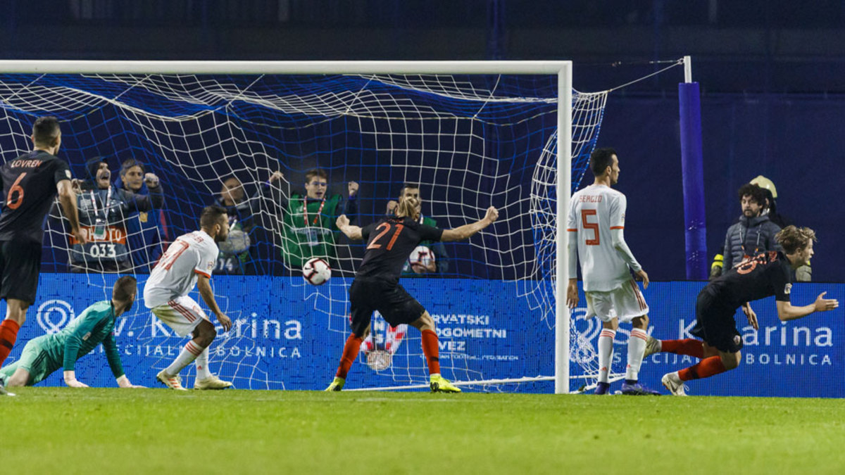 CROÁCIA 3 X 2 ESPANHA - MELHORES MOMENTOS - UEFA NATIONS LEAGUE  (15/11/2018) 