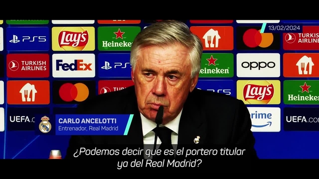 ريال مدريد يقترب من تجديد عقد الحارس أندري لونين لفترة طويلة