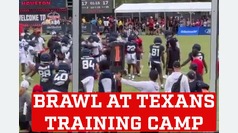 Fight at Houston Texans' training camp