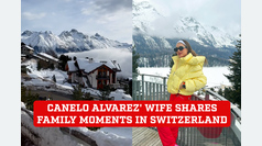 Fernanda Gómez, 'Canelo' Álvarez's wife, shares exclusive family moments of enjoyment in Switzerland