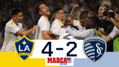 Great home win for LA | Galaxy 4-2 Sporting KC | Goals and Highlights | MLS