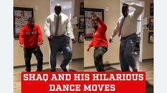 Shaquille O'Neal and his hilarious dance moves that thrill his fans