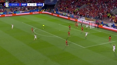 Espaa 4-1 Georgia: resumen y goles | Eurocopa (Octavos de final)