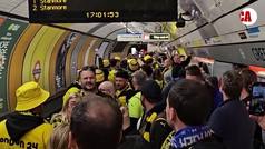 La final de Champions colapsa el metro de Londres y batalla de cnticos: "No puedo ms..."